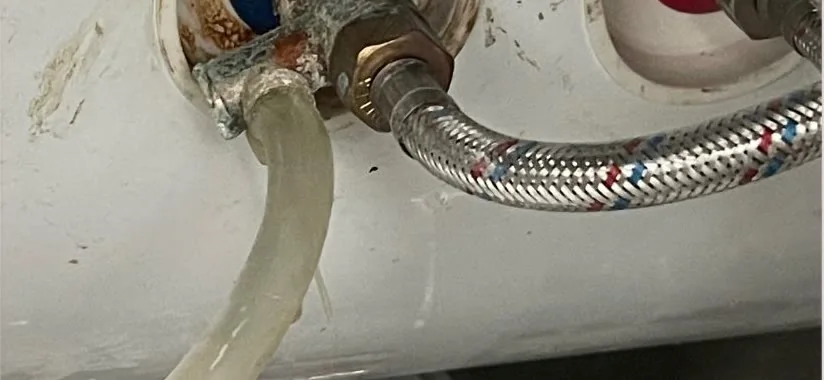 Leaking water heater