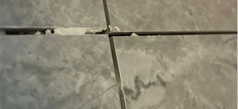 Tile finishing defect from Halo’s inspection gallery