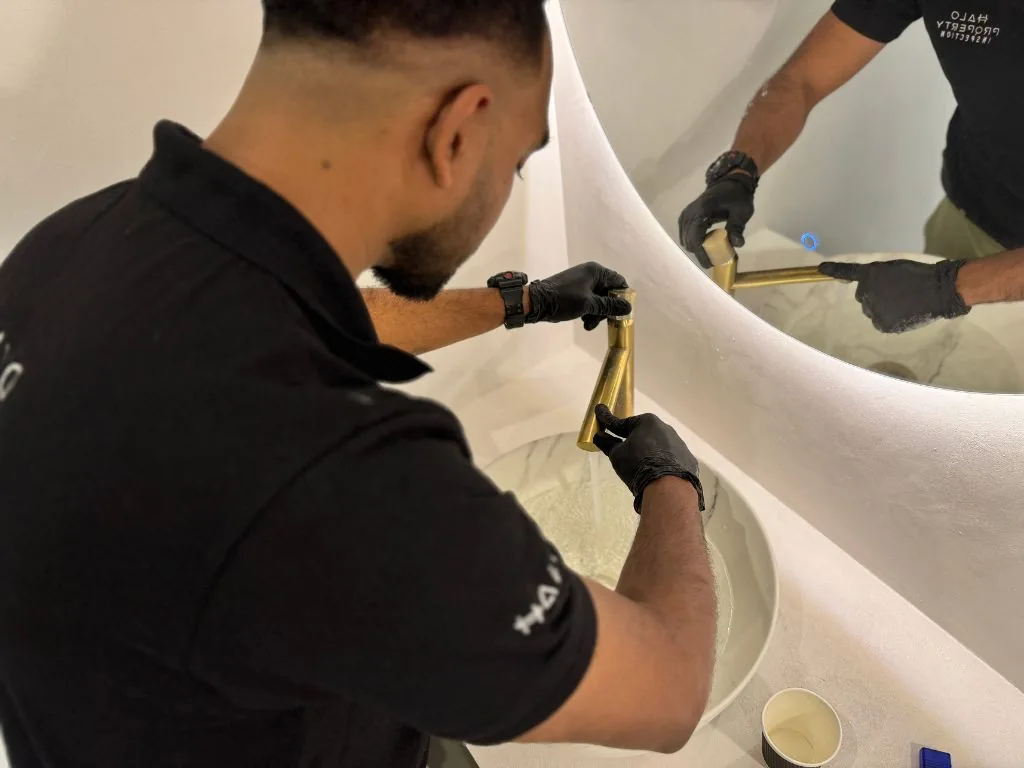 Finishes & joinery during a property inspection