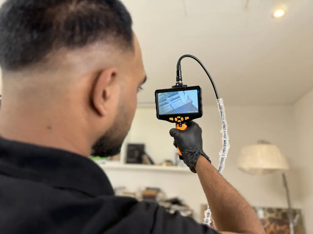 Endoscope inspection camera